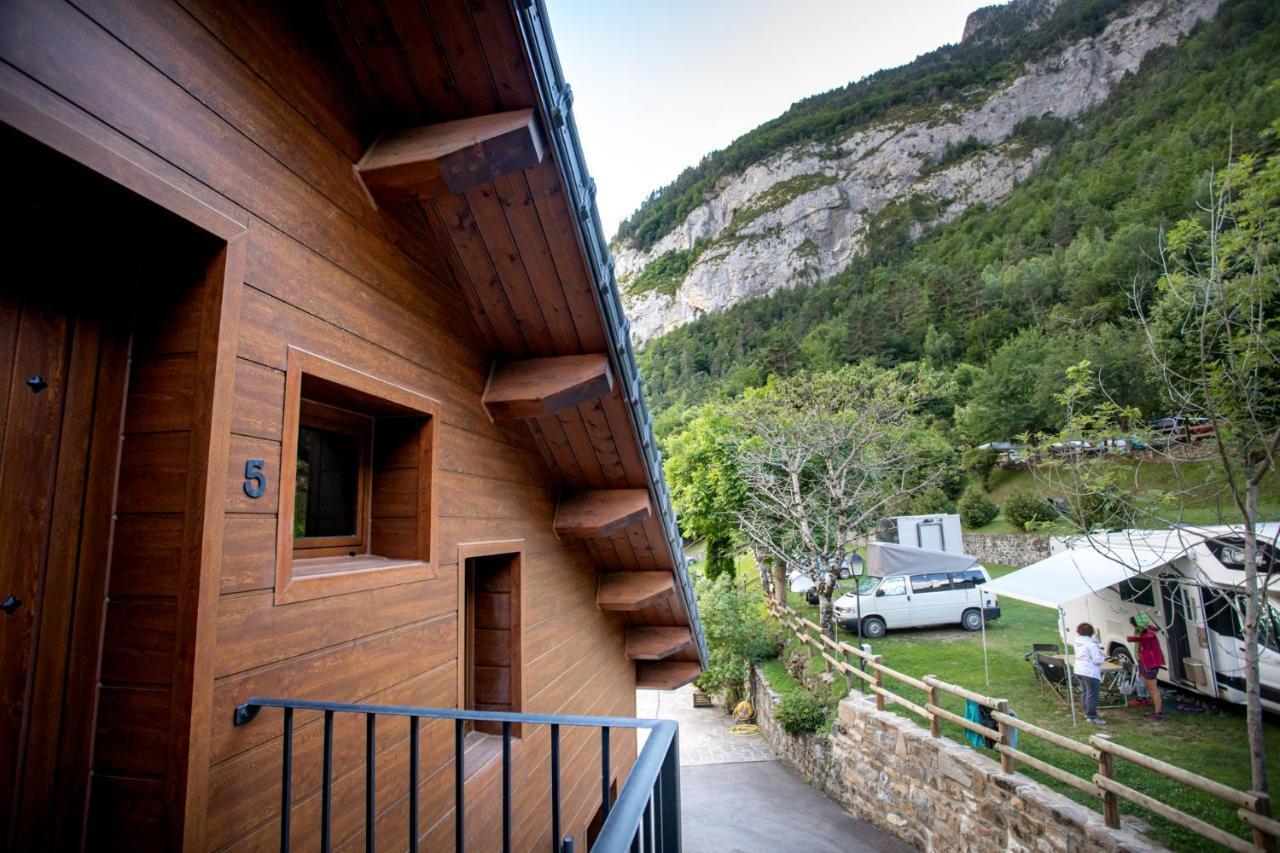 Camping Valle De Bujaruelo Torla Eksteriør billede